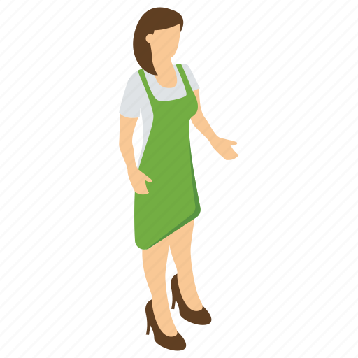 Female waiter, female worker, hotel employee, hotel waiter, waitress icon - Download on Iconfinder