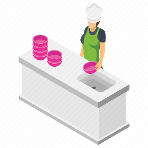 Cuisinart, culinary artist, dishwasher, hotel chef, restaurant chef icon - Download on Iconfinder