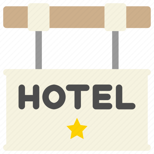 Direction, hotel, location, sign icon - Download on Iconfinder