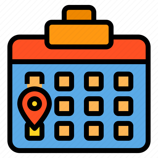Booking, calendar, holiday, hotel, service, travel, vacation icon - Download on Iconfinder