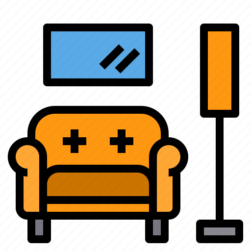 Holiday, hotel, room, service, sofa, travel, waiting icon - Download on Iconfinder