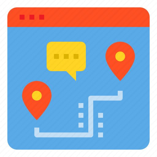 Holiday, hotel, map, navigator, service, travel, vacation icon - Download on Iconfinder