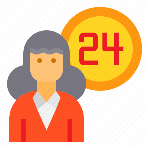 Holiday, hotel, receptionist, service, travel, vacation icon - Download on Iconfinder