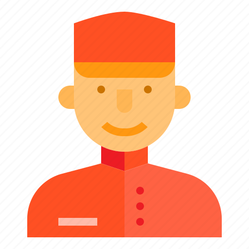 Bellboy, holiday, hotel, receptionist, service, travel, vacation icon - Download on Iconfinder