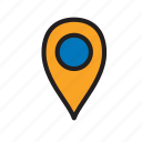 gps, hotel, location, map, navigation, pin, place