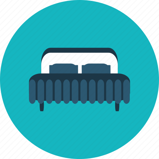 Bed, bedroom, comfortable, furniture, hotel, rest icon - Download on Iconfinder