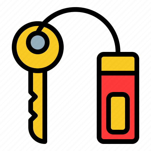 Hotel, room, key, furniture, lock, room key icon - Download on Iconfinder