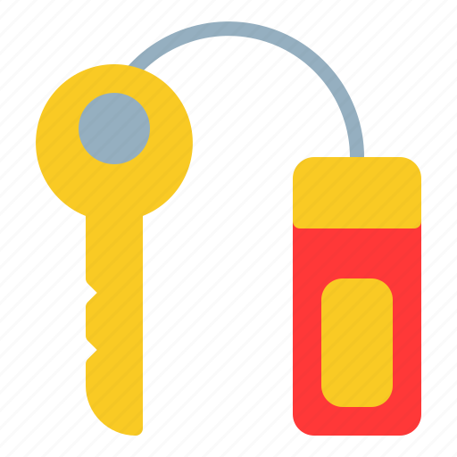 Hotel, room, key, lock, building, room key icon - Download on Iconfinder