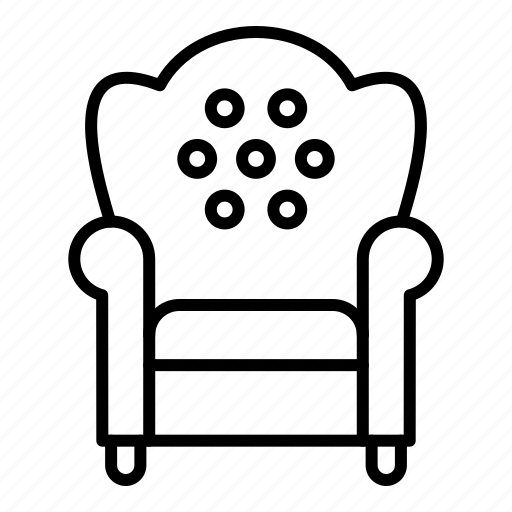 Armchair, chair, office chair, furnishings, furniture, desk chair icon - Download on Iconfinder
