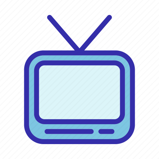 Hotel, television, cable tv, facility, tv, electronic, device icon - Download on Iconfinder