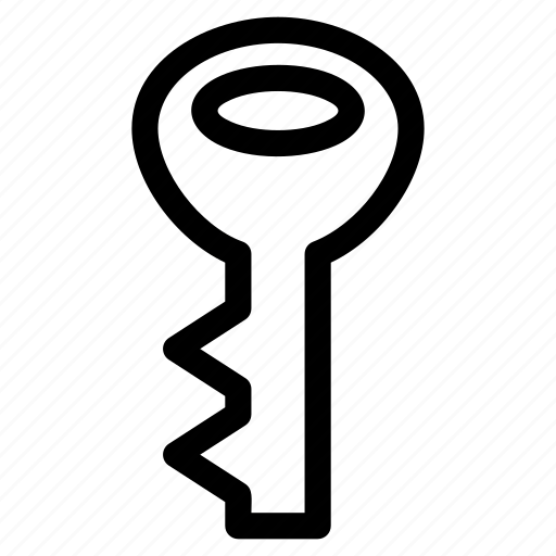 Key, lock, home, unlock, door, security icon - Download on Iconfinder