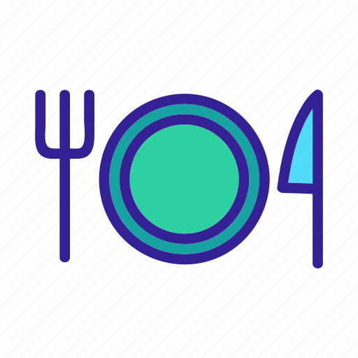 Cutlery, food, fork, hotel, kitchen, knife, restaurant icon - Download on Iconfinder