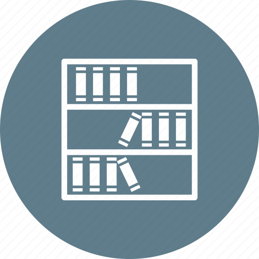 Book, books, bookshelf, knowledge, shelf, study, wood icon - Download on Iconfinder