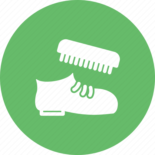 Brush, clean, leather, polish, shoe, shoemaker, shoes icon - Download on Iconfinder