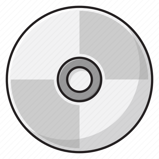 Cd, disc, dvd, electronic, media icon - Download on Iconfinder
