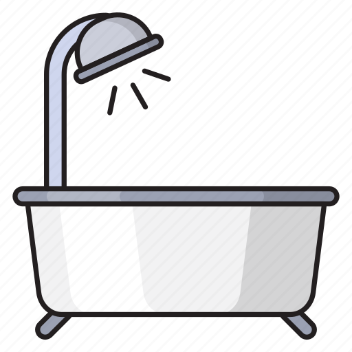 Bath, hotel, refresh, shower, tub icon - Download on Iconfinder