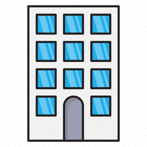 Apartment, building, hotel, living, motel icon - Download on Iconfinder