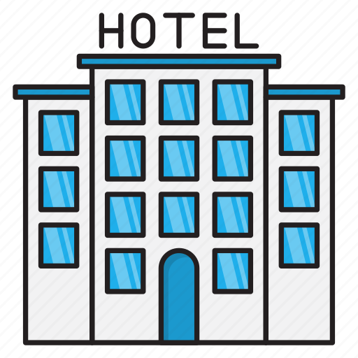 Apartment, building, hotel, resort, vacation icon - Download on Iconfinder