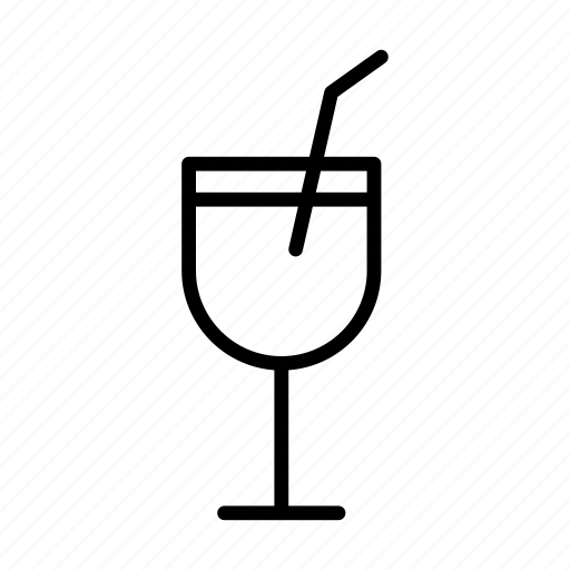 Glass, straw, drink, juice, bottle icon - Download on Iconfinder