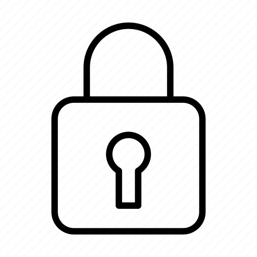 Padlock, keyhole, lock, protection, security icon - Download on Iconfinder