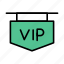 vip, hotel, special, tag, banner 