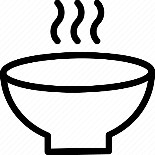 Bowl, hot food, hot soup, meal, soup icon - Download on Iconfinder
