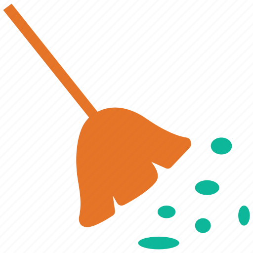 Broom, cleaner, janitor, mop icon - Download on Iconfinder