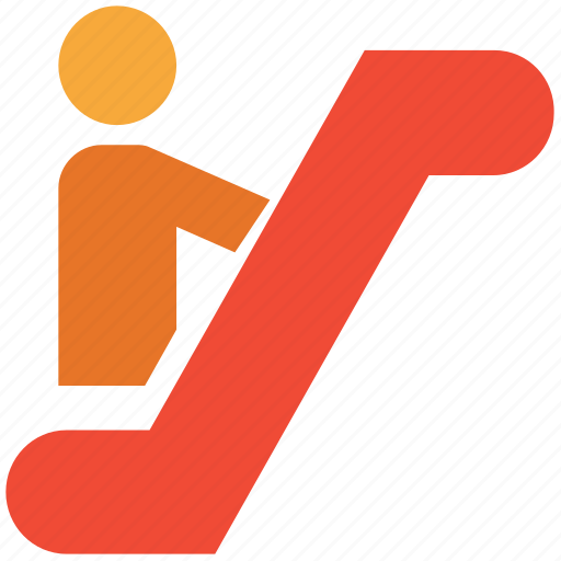 Escalator, down, stairs, up icon - Download on Iconfinder