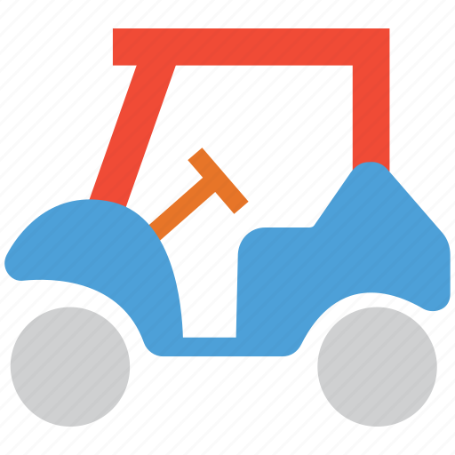 Electric lifting car, golf car, golf cart, golf club icon - Download on Iconfinder