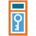 door key, key, safe, secure