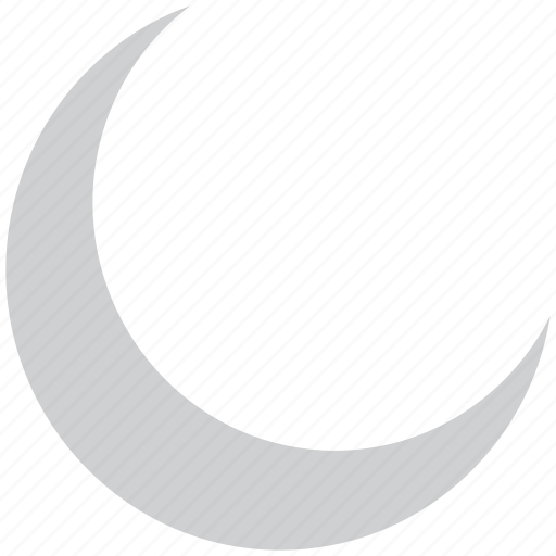 Crescent, lunar, moon, night icon - Download on Iconfinder