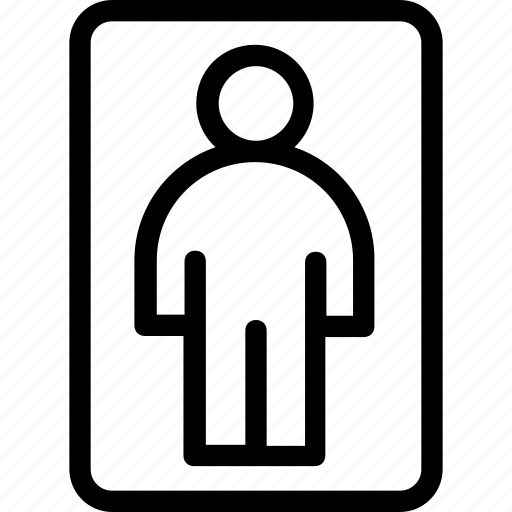 Elevator sign, human, lift, man, person icon - Download on Iconfinder