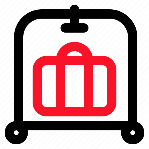 Bag, trolley, holiday, luggage icon - Download on Iconfinder