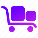 trolley, ecommerce, luggage, cart