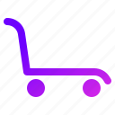 trolley, luggage, checkout, basket, buy