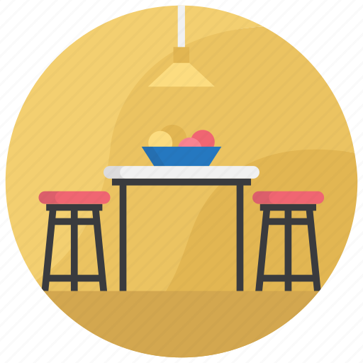 Chair, furniture, table, dining, households icon - Download on Iconfinder