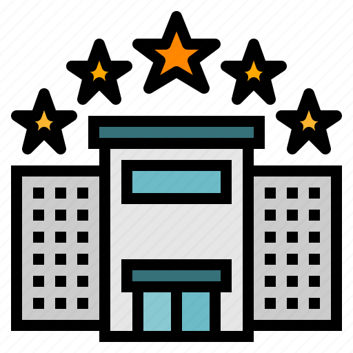 Building, hotel, stars icon - Download on Iconfinder