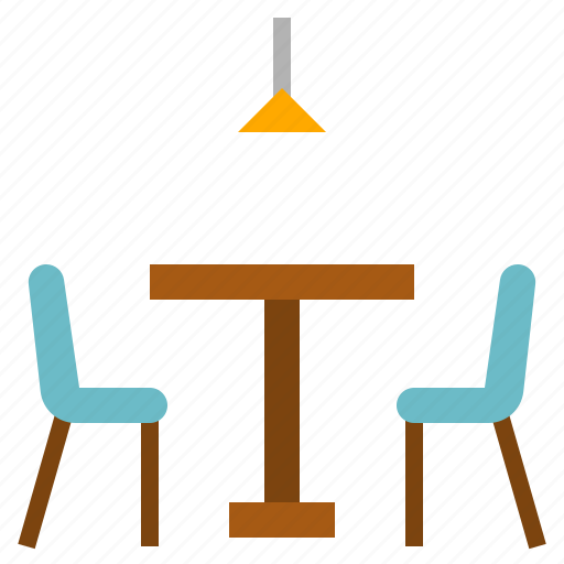 Chair, hotel, light, restaurant, table icon - Download on Iconfinder