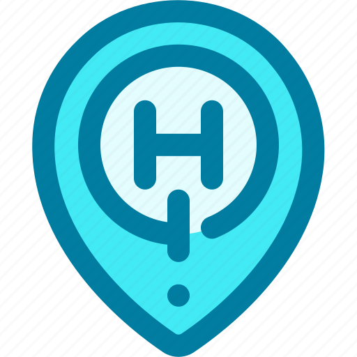 Hotel, location, map, marker, pin, placeholder, point icon - Download on Iconfinder