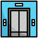 lift, doors, electronics, elevator, transport