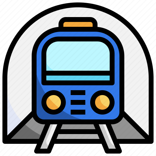 Train, tracks, transportation, rails, travel icon - Download on Iconfinder