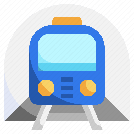 Train, tracks, transportation, rails, travel icon - Download on Iconfinder