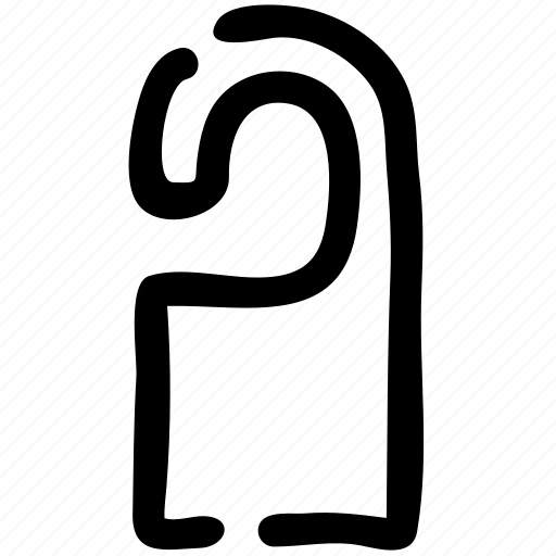 Door, hanger, label, sign, tag icon - Download on Iconfinder