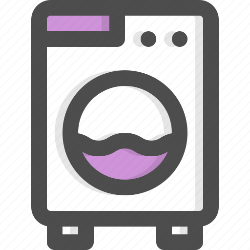 Appliance, appliances, clothes, fashion, laundry, machine, washing icon - Download on Iconfinder
