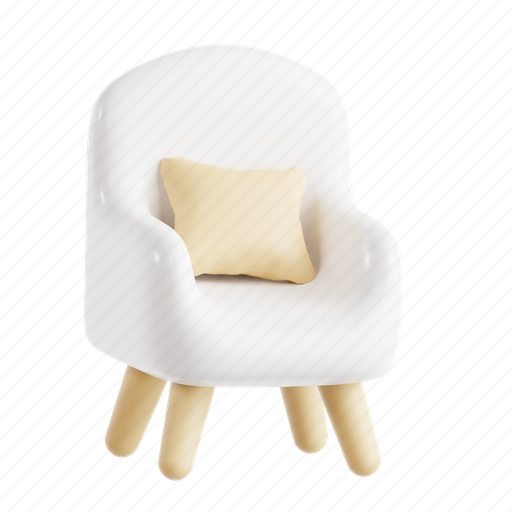 Chair, hotel amenities, hotel amenity, hotel facility, hotel, amenities, amenity 3D illustration - Download on Iconfinder
