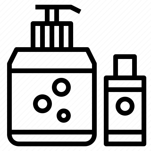Bottle, conditioner, hair, shampoo, soap, spa icon - Download on Iconfinder