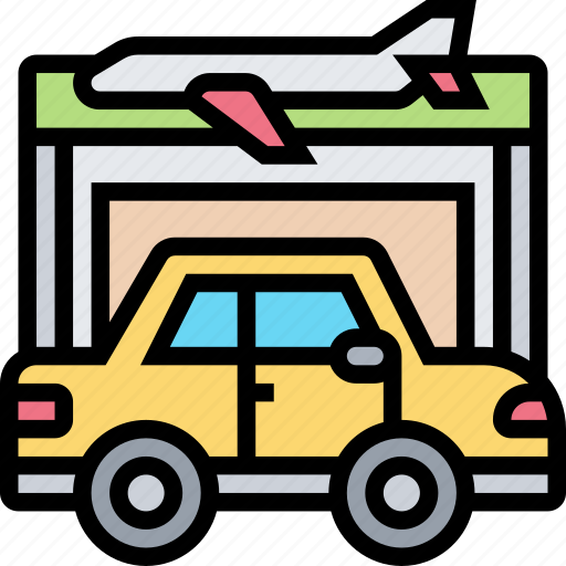 Airport, taxi, transport, car, service icon - Download on Iconfinder