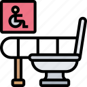 disabled, access, wheelchair, toilet, bathroom