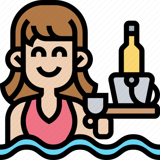Poolside, bar, cocktail, drink, relax icon - Download on Iconfinder
