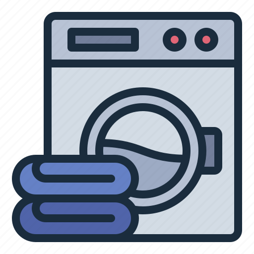 Laundry, washing, hotel, resort, washing machine icon - Download on Iconfinder